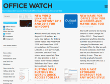 Tablet Screenshot of office-watch.com